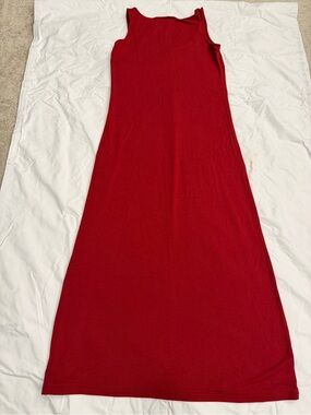 Lou & Grey Sleeveless Red Maxi Dress